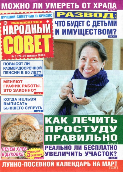 Народный совет №9 (февраль 2016) Народный совет №9 (февраль 2016)