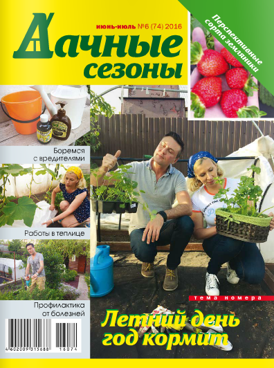 Дачные сезоны №6, июнь-июль 2016 Дачные сезоны №6, июнь-июль 2016
