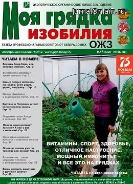 Моя грядка изобилия №5, май 2020